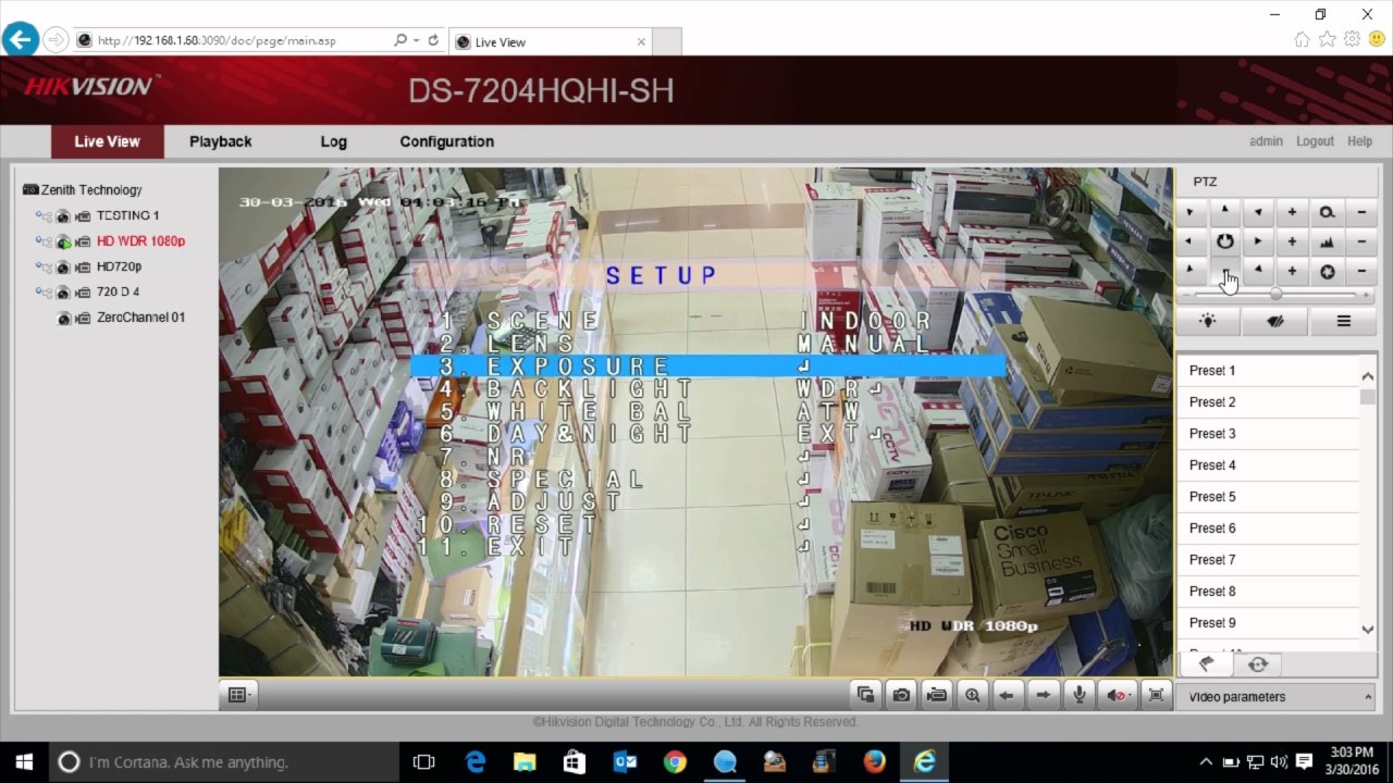 Remote Osd OSD là gì - Camera Tại Huế